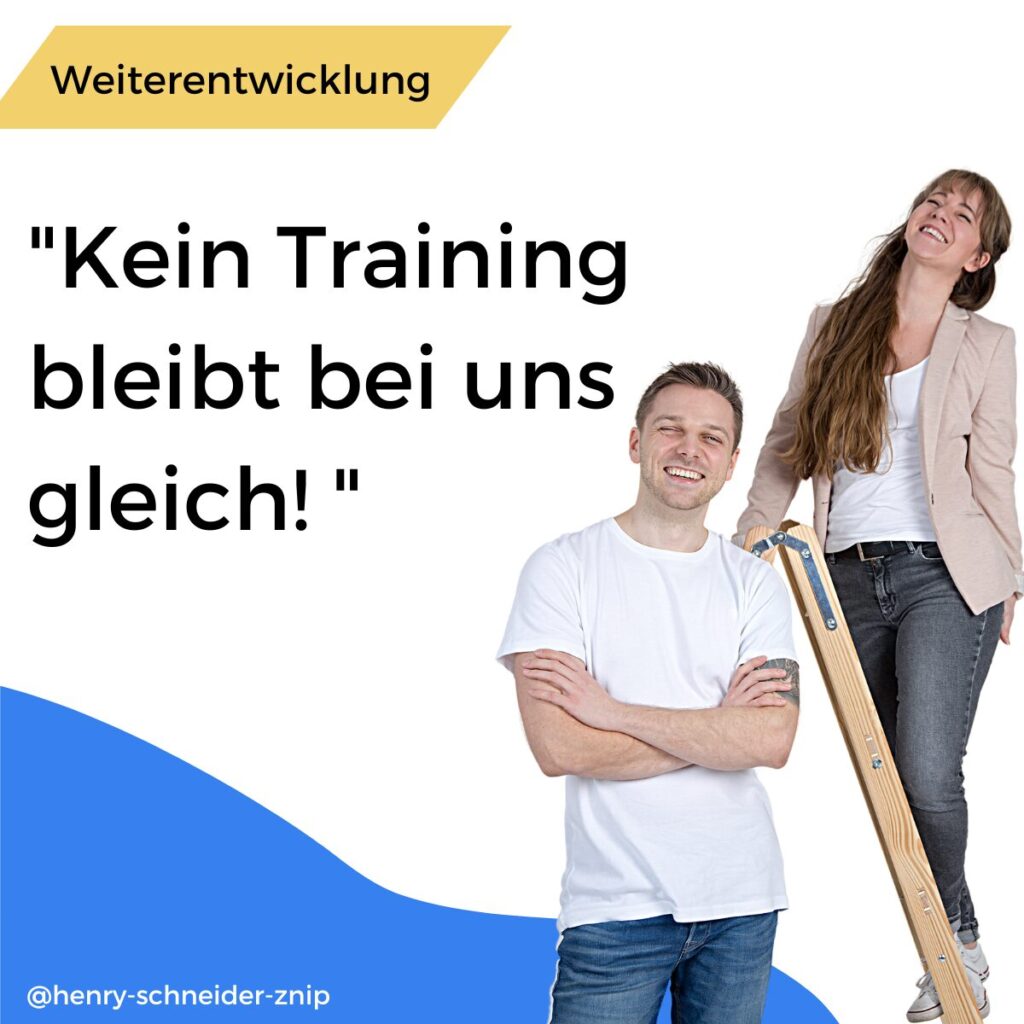 Henry Schneider & Janina Kappelhoff - Kein Training bleibt bei uns gleich!