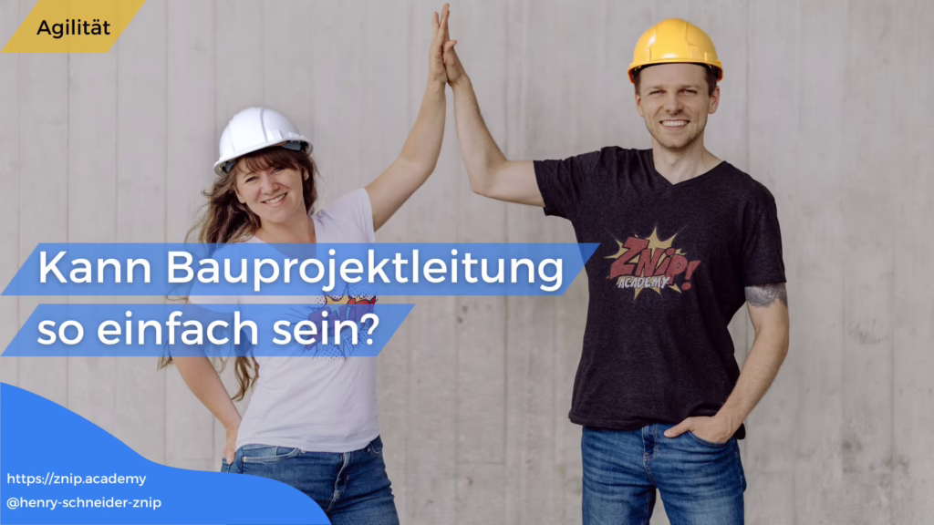 Henry Schneider & Jaina Kappelhoff mit Bauarbeiterhelmen