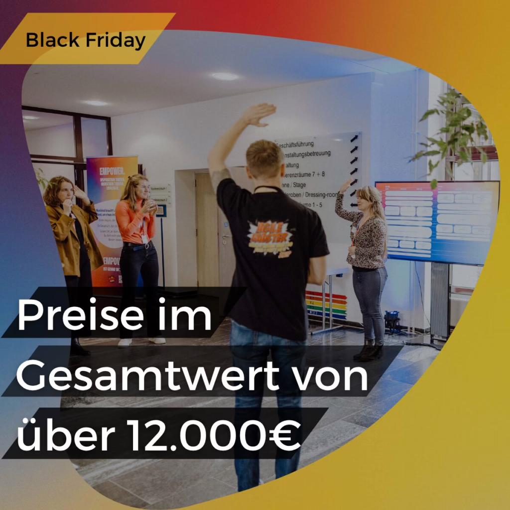 Black Friday - Preise im Gesamtwert von über 12.000€