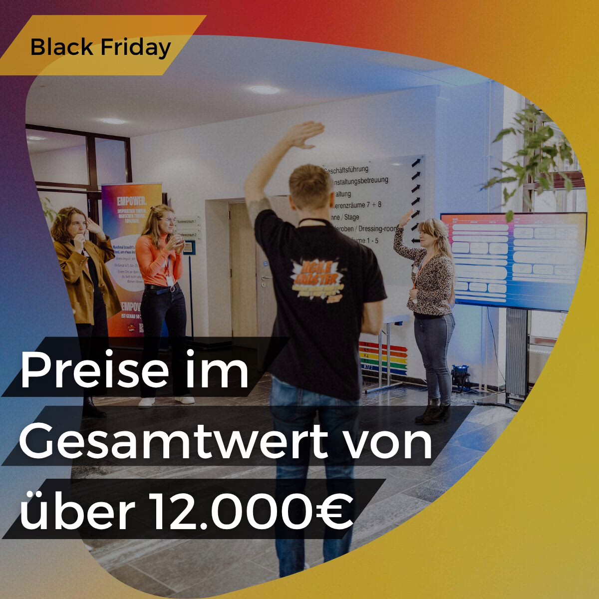 Black Friday - Preise im Gesamtwert von über 12.000€